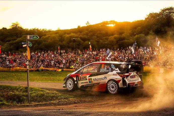 Toyota GAZOO Racing, Almanya Rallisinde 3. oldu